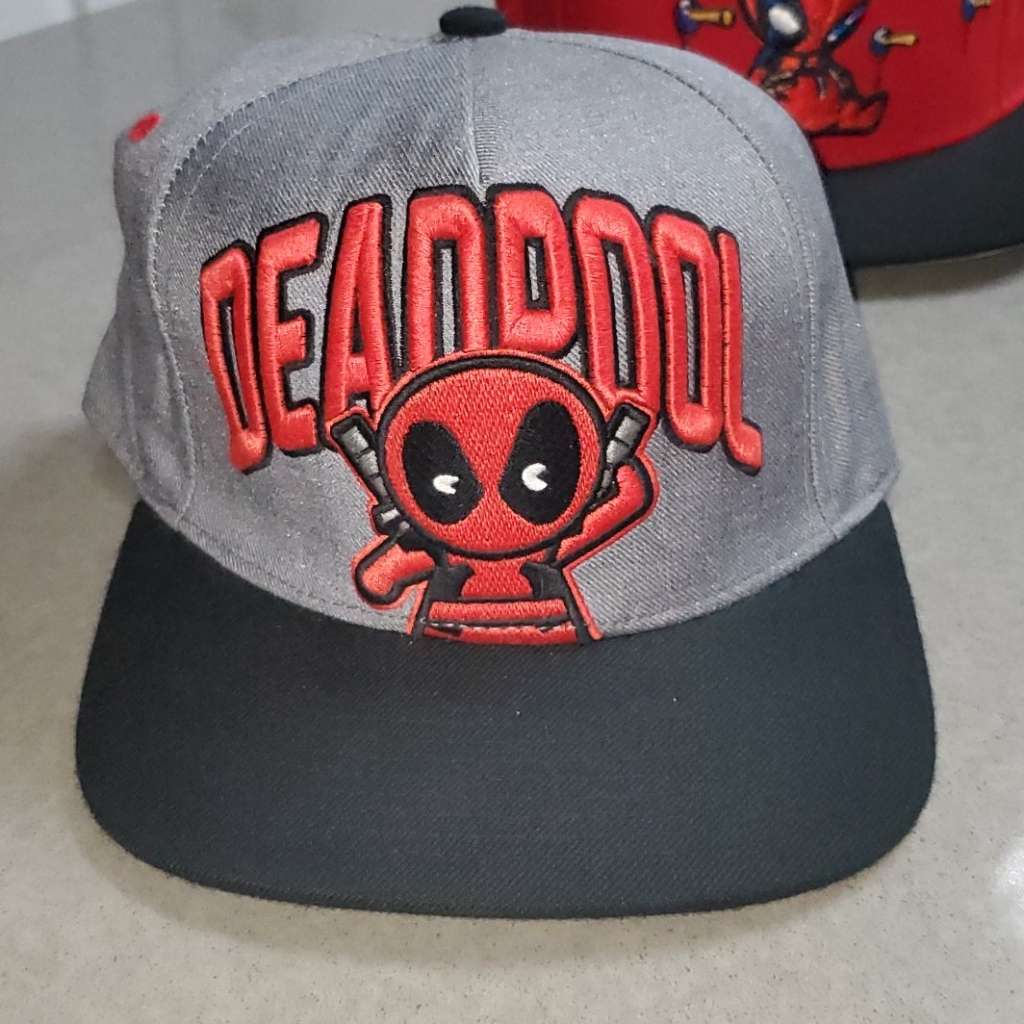 Gray Deadpool Snapback